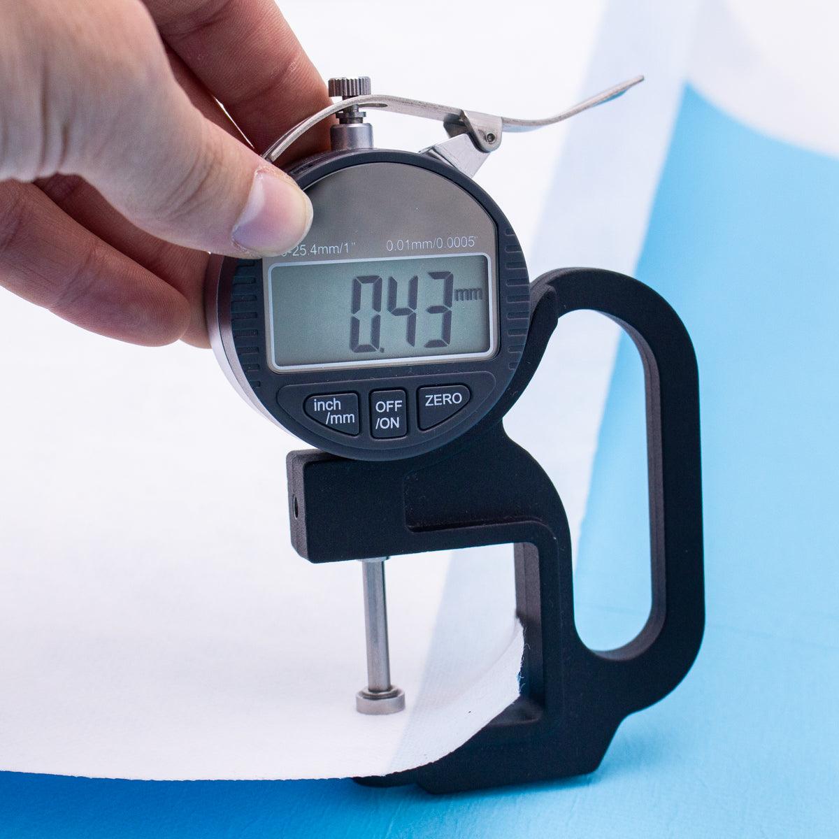 Blue washable paper fabric 100x80cm PAF-21