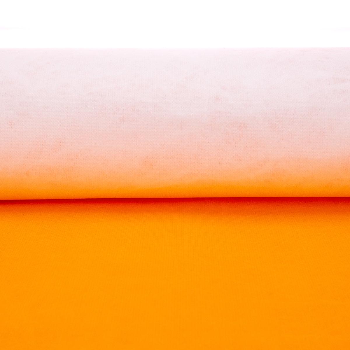 Orange washable paper fabric 100x80cm PAF-18