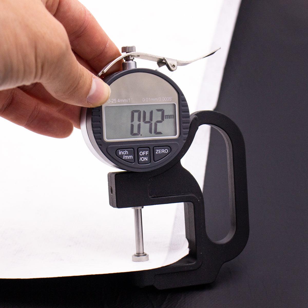 Black washable paper fabric 100x80cm PAF-24