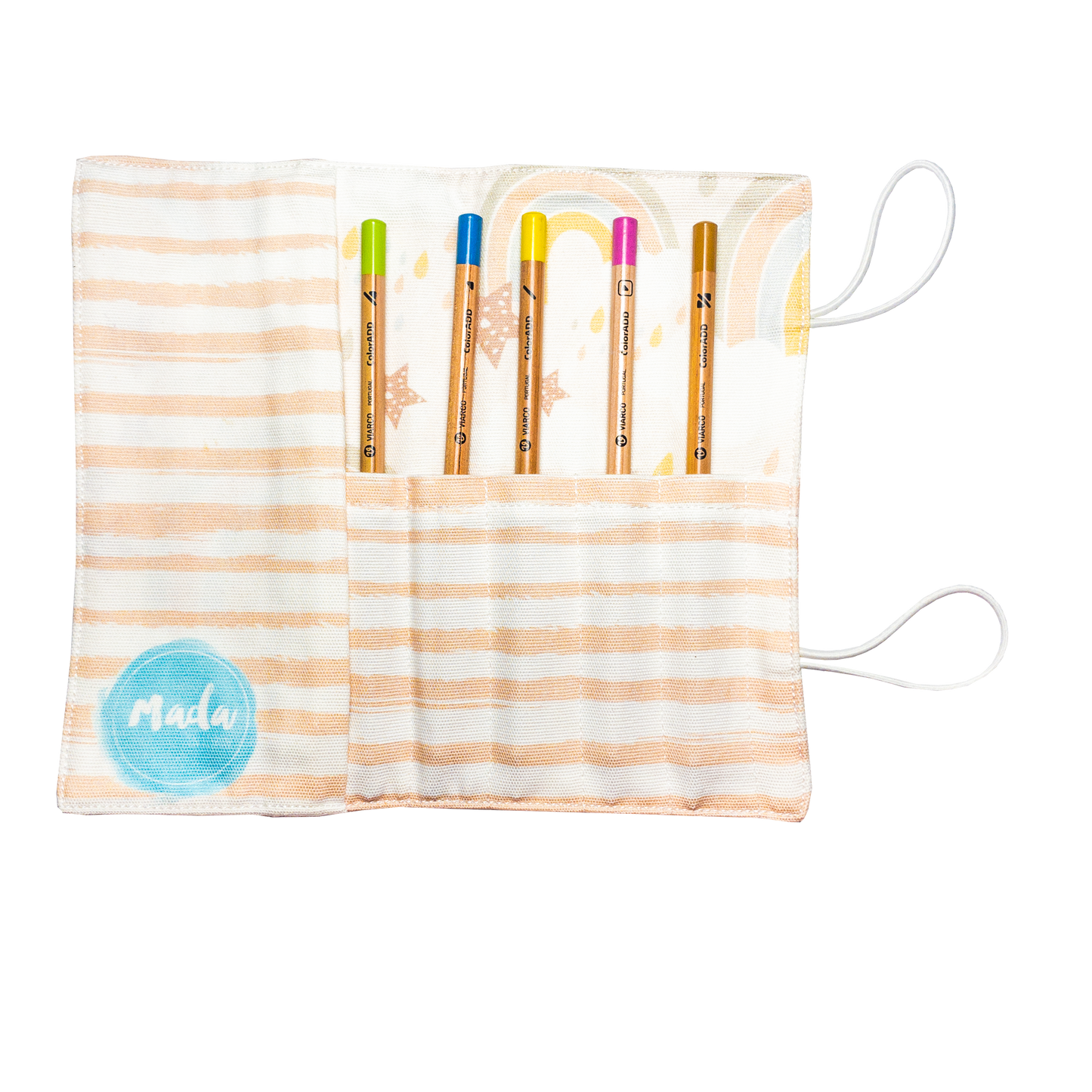 Nude Raibow Small Pencil Case