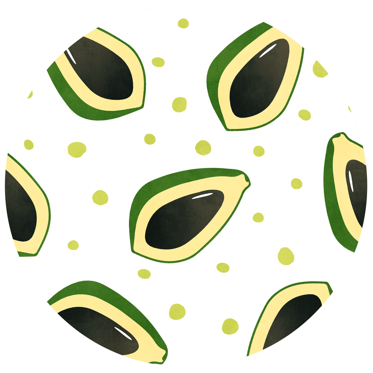 Pencil Case Long Avocado