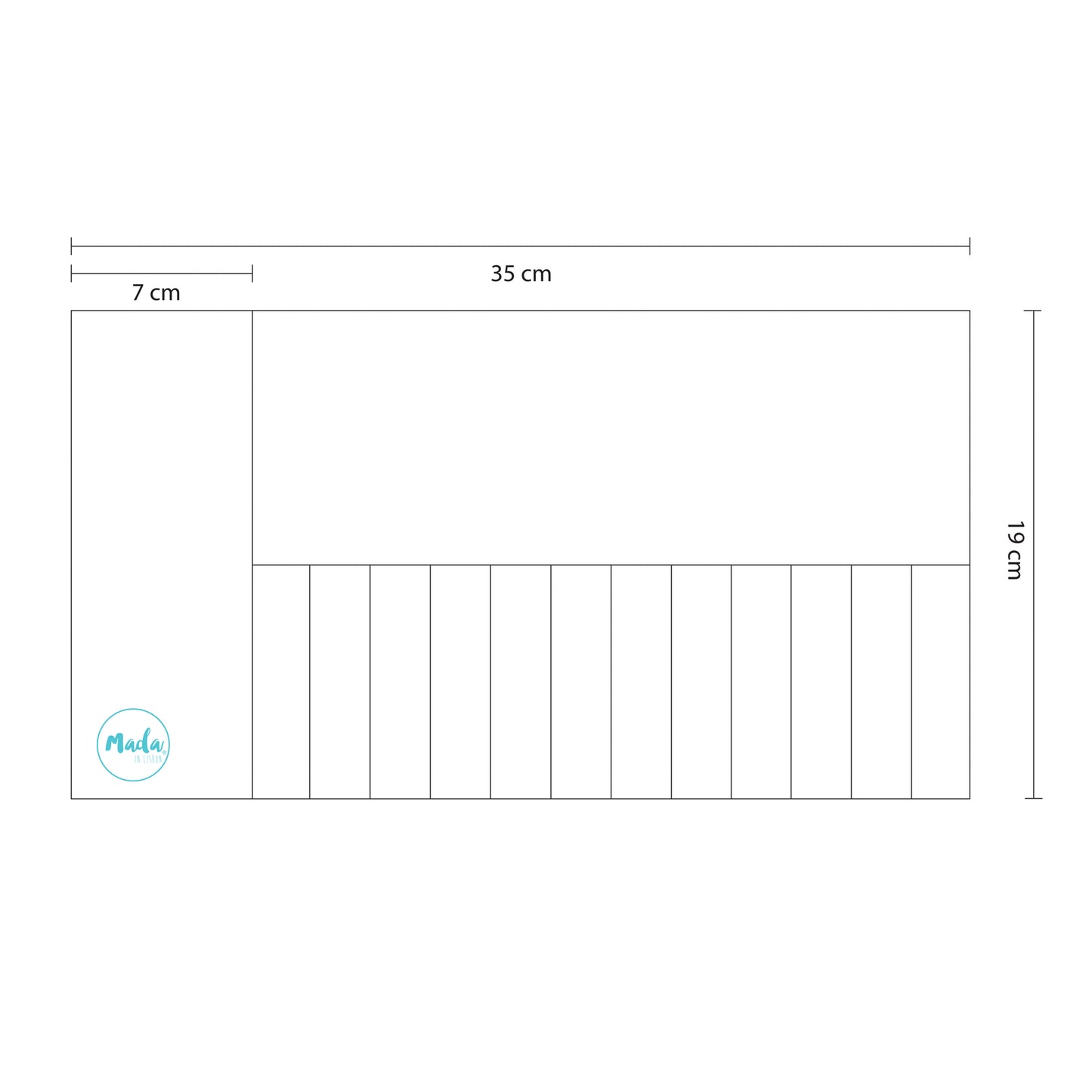 Hanauma Bay Long Pencil Case